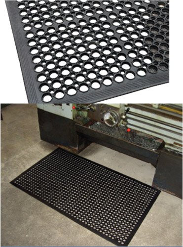 Brady Safety Cushion Mat, L1500mm x W900mm, Terracotta
