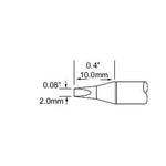 Metcal Cartridge Chisel 2mm (0.079 In) 30 DEG