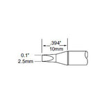 Metcal Cartridge Chisel 2.5mm (0.098 In) 30 DEG SCP-CH25