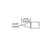 Metcal Cartridge Conical 0.4mm (0.016 In)