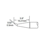 Metcal Cartridge Hoof 0.5mm (0.02 In)