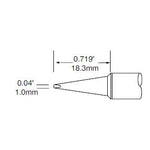 Metcal Tip Chisel 1mm (0.039 In)