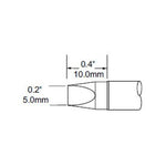 Metcal Tip Chisel Extra Large 5mm (0.197 In)