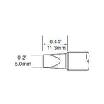 Metcal Tip Chisel Extra Large 5mm (0.197 In)