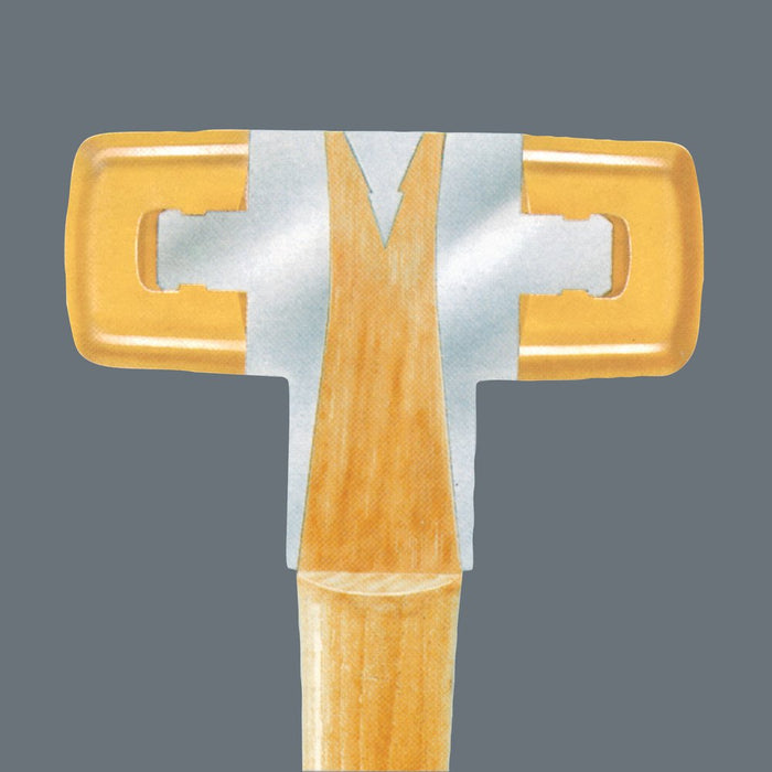 Wera 100 Soft-Faced Hammer With Cellidor Head Sections # 5x41mm 000025