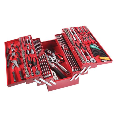 Sidchrome 136 Piece Metric/Imperial Tool Kit