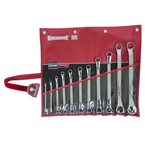 Sidchrome 11 Piece Metric Ring Spanner Set