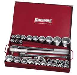 Sidchrome 3/4â€ Drive Socket Metric & Imperial 32pc Set