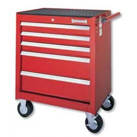 Sidchrome 5 Drawer Roller Cabinet