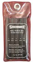 Sidchrome 5pc Nail Punch Set 100mm