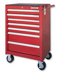Sidchrome 7 Drawer Roller Cabinet