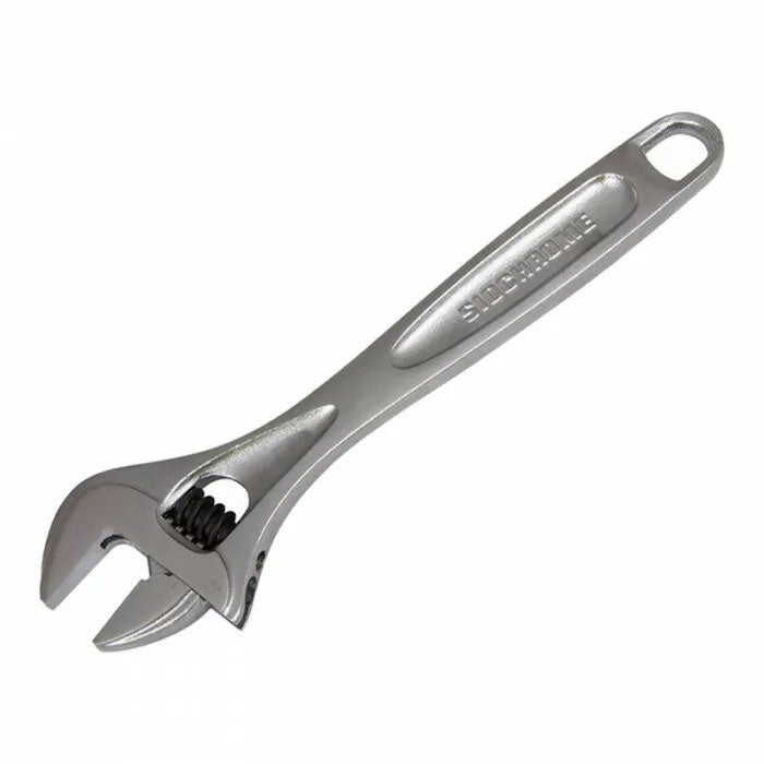 Sidchrome Adjustable Wrench Chrome 200mm/8in