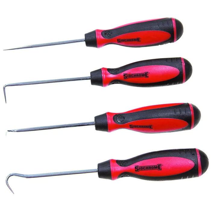 Sidchrome 4 Piece Mini Pick & Hook Set