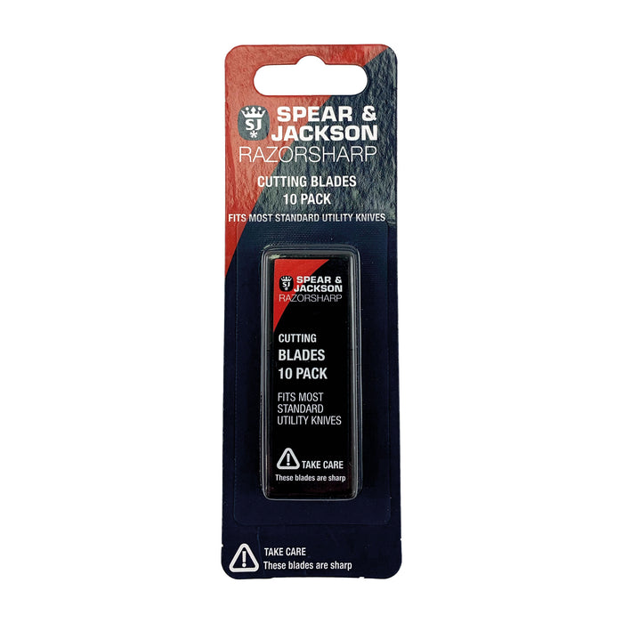 Spear & Jackson Blades Utility Suit Any Retractable Knife Pk 10 Blades