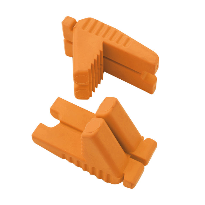 Spear & Jackson Line Block Orange Rubber