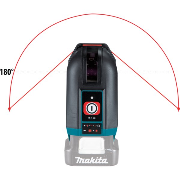 Makita 12V Max Red Cross Line Laser - Tool Only