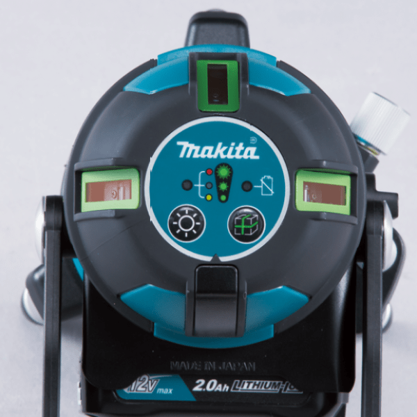 Makita 12V Max Green Multi Line Laser (Lines - 2 Vertical 1 Horizontal) - Tool Only