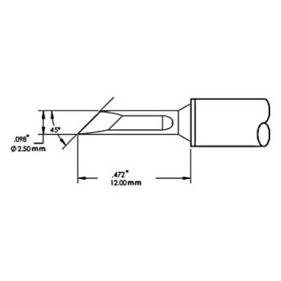 Metcal Cartridge Knife 2.5mm SMC-8KN0025S For Sale Online – Mektronics