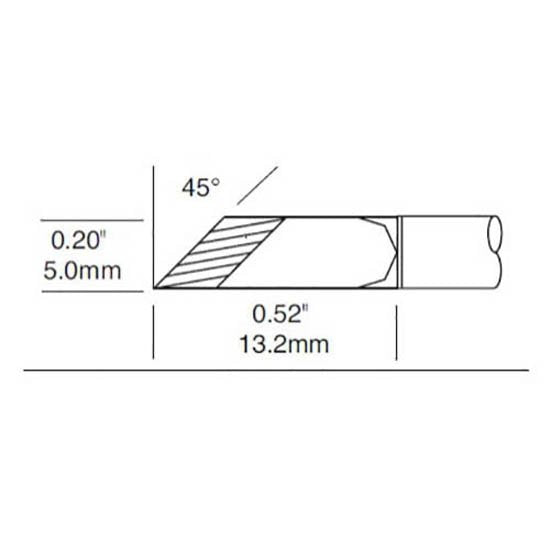 Metcal Cartridge Knife, 5mm