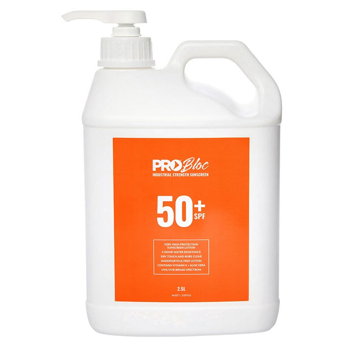 Pro Choice Safety  Probloc 50+ Sunscreen 2.5 Litre
