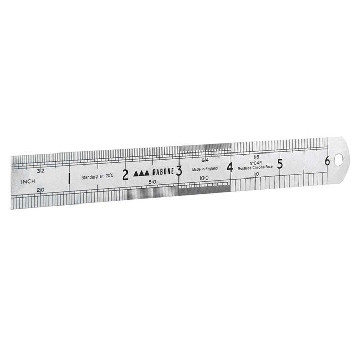 Stanley Rule Rustless Steel 2 Sided 300mm/12in