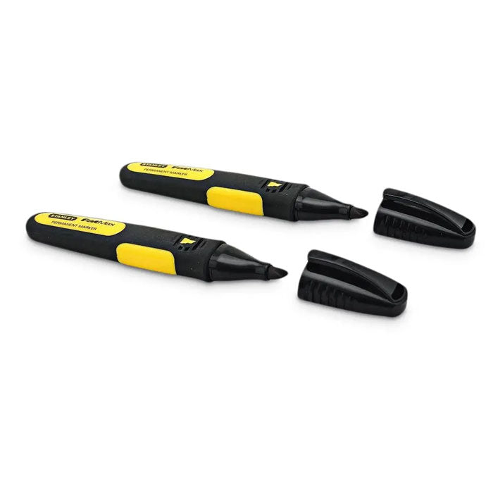 Stanley 2Pc FatMax Permanent Marker Chisel Tip