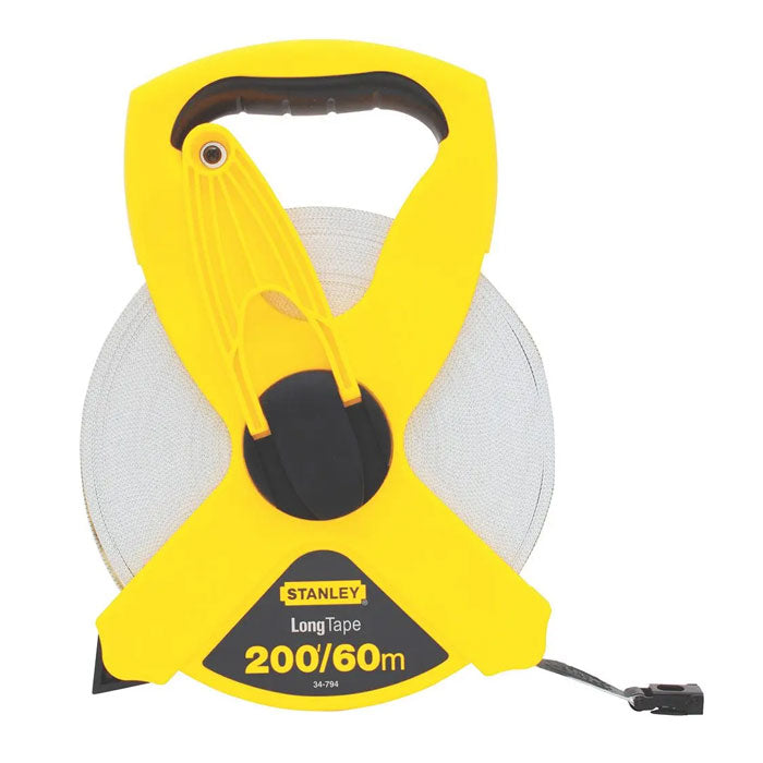 Stanley Open Frame Fibreglass Long Tape 60m/200'