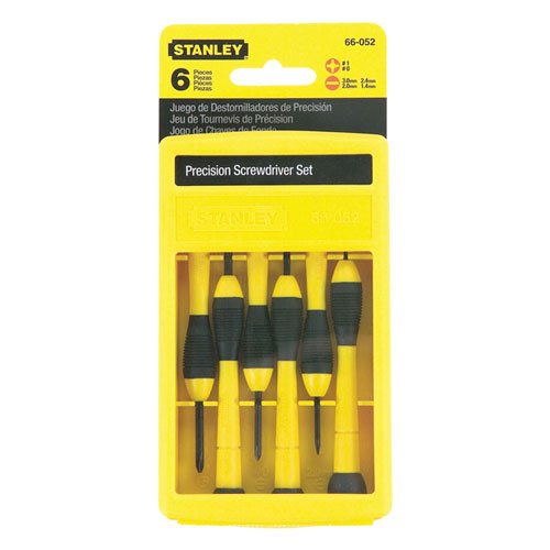 Stanley Precision Cushion Grip Screwdriver 6pc Set