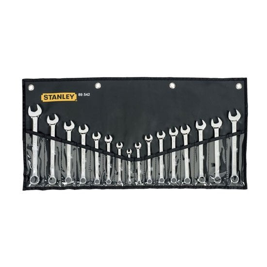 Stanley Metric & AF Spanner Set, 16 Pce
