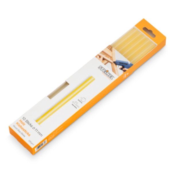 Steinel 11mm Glue Sticks Wood Pk 10