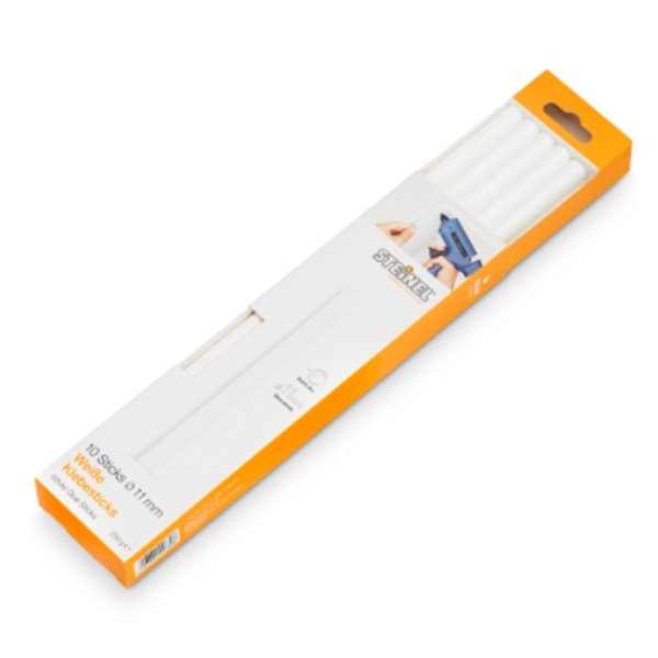Steinel 11mm Glue Sticks White Pk10