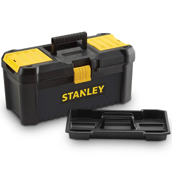 Stanley Tool Box Plastic With Plastic Latches 410mm
