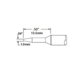 Metcal Cartridge Conical 1mm (0.04 In)