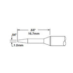 Metcal Cartridge Conical Long 1mm (0.04In)