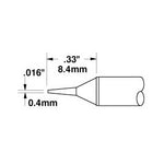 Metcal Cartridge Conical 0.4mm (0.016 In)