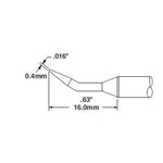 Metcal Cartridge Conical Bent 0.4mm (0.016 In) 30DEG