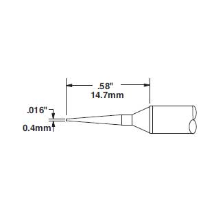 Metcal Cartridge Special Build Conical 0.4mm (0.016