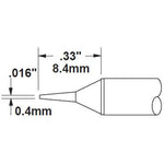 Metcal Cartridge Conical 0.4mm (0.016 In)