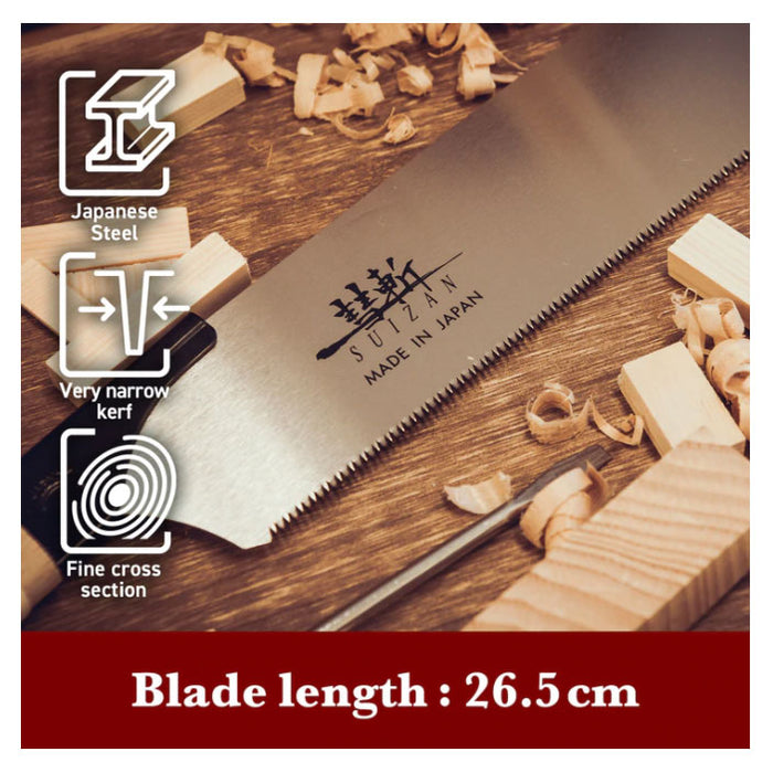 Suizan Japanese Hand Saw 10-1/2