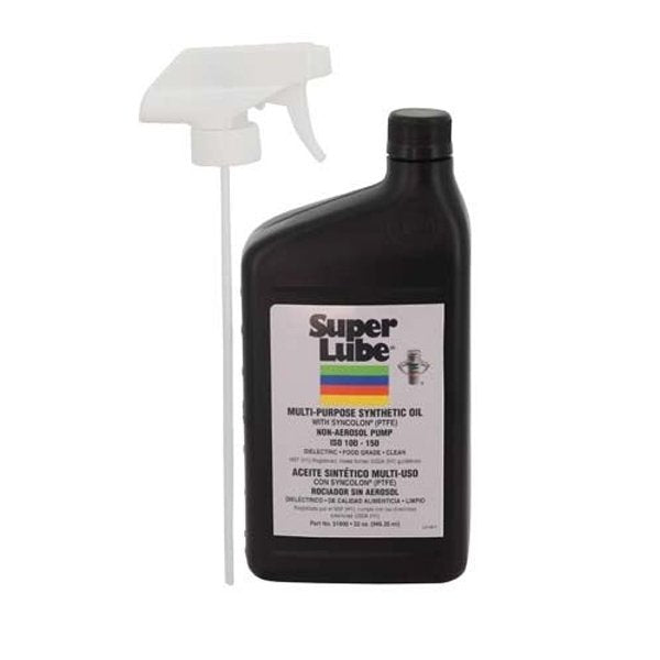 Super Lube MultiPurpose Synthetic Oil 1 Quart Trigger Sprayer 51600