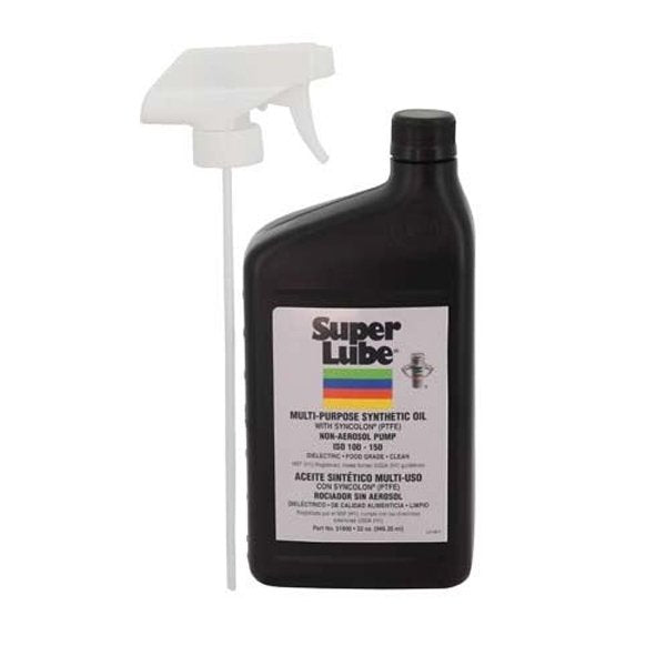 Super Lube Multi-Purpose Synthetic Oil 1 Quart Trigger Sprayer 51600