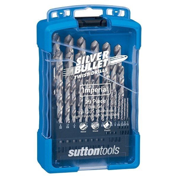 Sutton D101 S3 Drill Bit Set 29pce Imperial