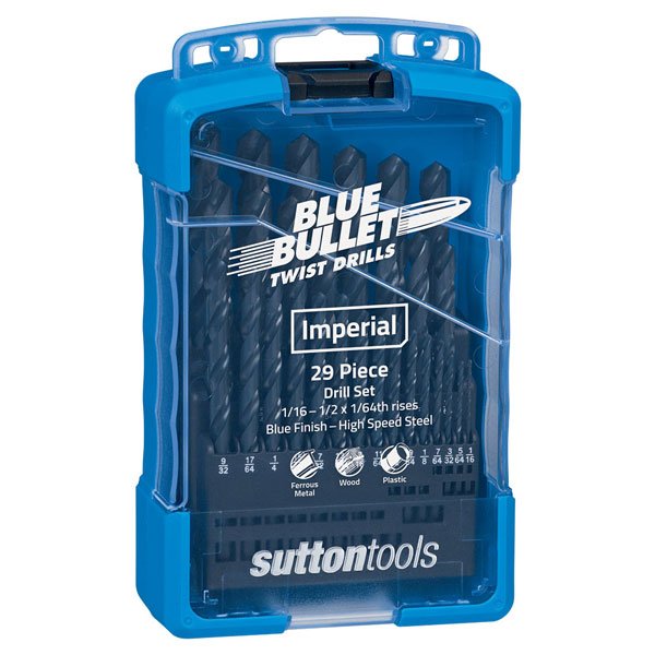 Sutton D102 S3 Drill Bit Set 29pce Imperial