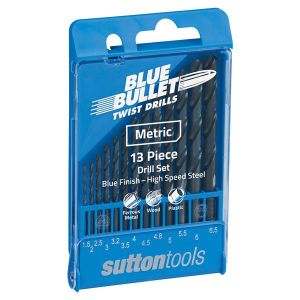 Sutton D102 SM1 Drill Bit Set 13pce Metric