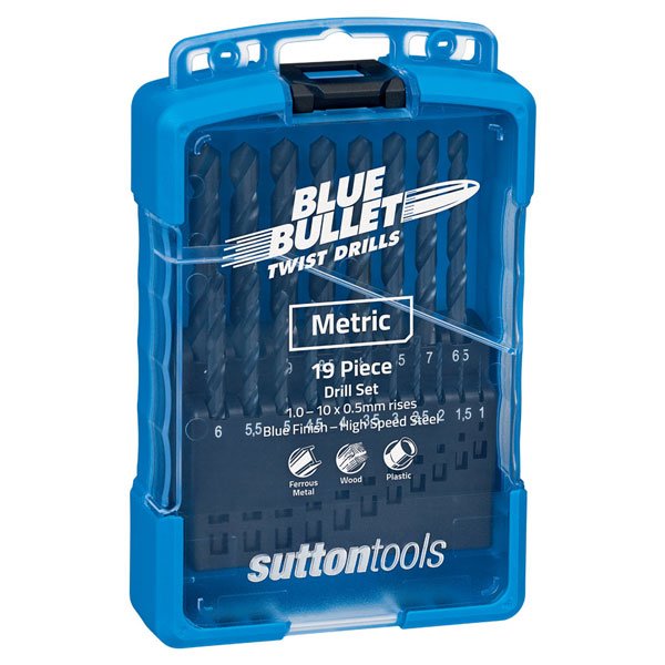 Sutton D102 SM2 Drill Bit Set 19pce Metric