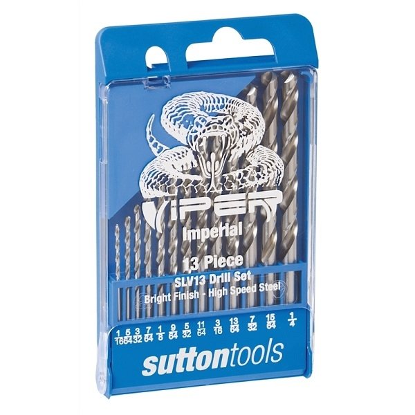 Sutton D105 SLV13 Drill Bit Set 13pce Imperial