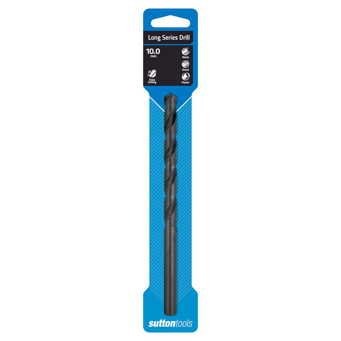 Sutton Drill D110 Long Series Drill 10.0mm HSS