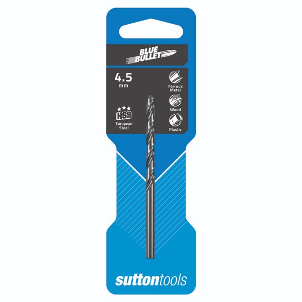 Sutton D129 Jobber Blue Bullet Drill Bit HSS - Metric