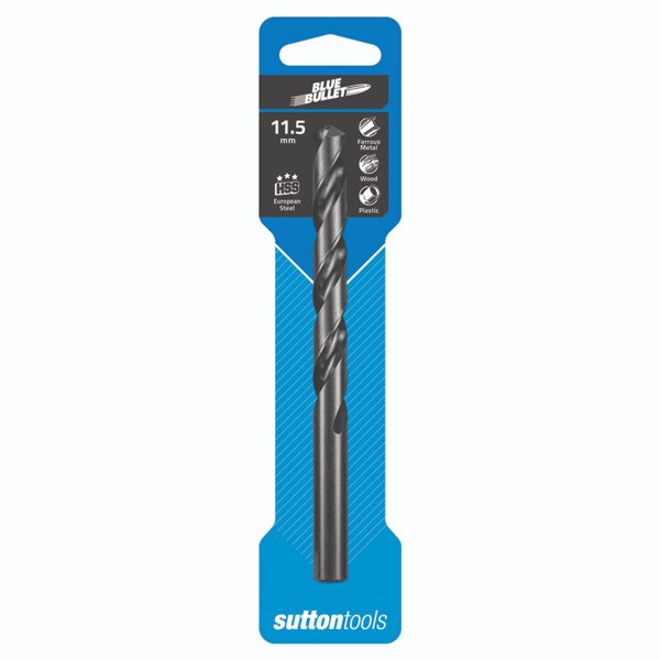 Sutton D129 Jobber Blue Bullet Drill Bit HSS - Metric