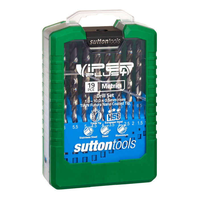 Sutton Drill Bit Set 19pce Metric